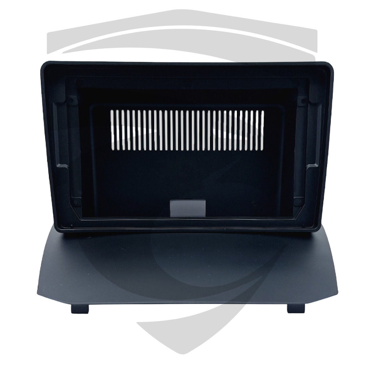 Moldura Ford New Fiesta (fabricado no Brasil) Hatch 2013/2018 Preta 9" Fiamon - Imagem 2