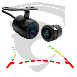 Câmera de Ré Borboleta com Linhas Dinâmicas 160º CR530 H-tech