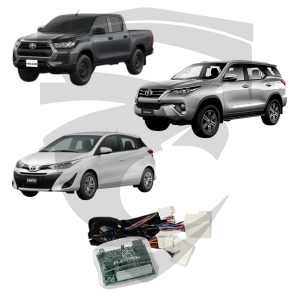 Módulo Acionador de Vidros Elétricos Plug & Play Toyota Hilux / SW4 / Yaris Flexitron