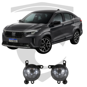 Kit Farol de Milha Fiat Fastback 2026 em Diante Botão Touch Shocklight