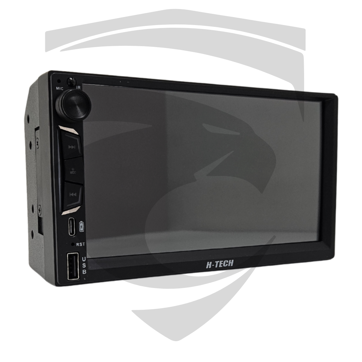 Multimídia 7″ MP5 HT-5125CA com Botão | Apple Carplay e Android Auto| Bluetooth | SD Card | USB | AUX | H-tech - Imagem 3