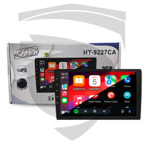 Multimídia 9″ Android HT-9227CA c/ Apple Carplay e Android Auto Sem Fio | 2GB RAM | 32GB de Memória H-tech